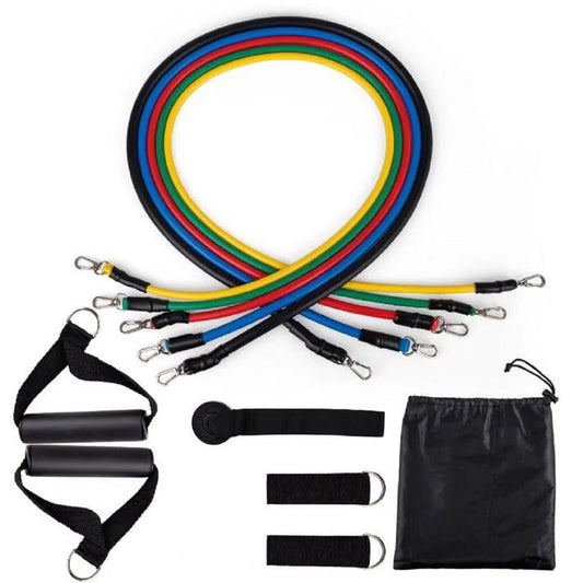 11 Pieces Gym Power Resistance Bands Set for Workout