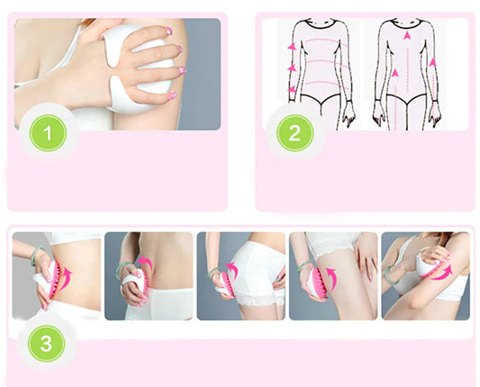 Silicone Anti Cellulite Body Massager for Firming and Toning