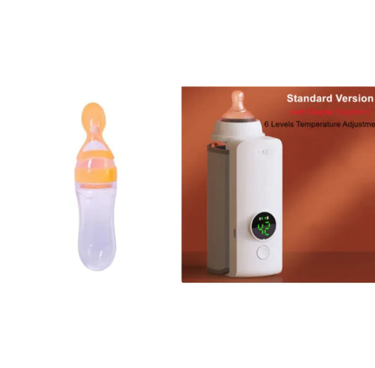 Portable Wireless Bottle Warmer for Instant Baby Milk Heating