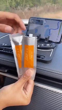 Rubber Car Dashboard Phone Mat with 360 Degree Rotating Phone Holder,