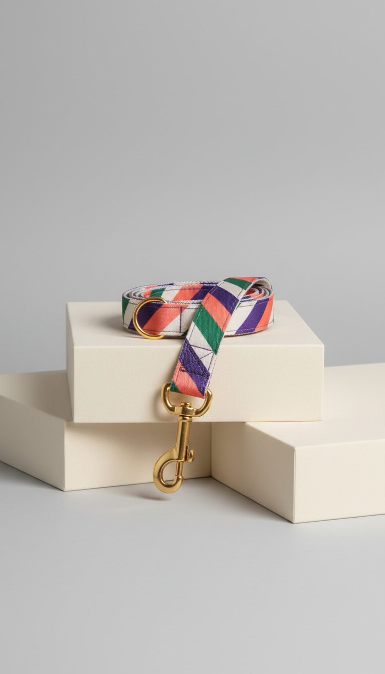 Gallery Violet Canvas Leash