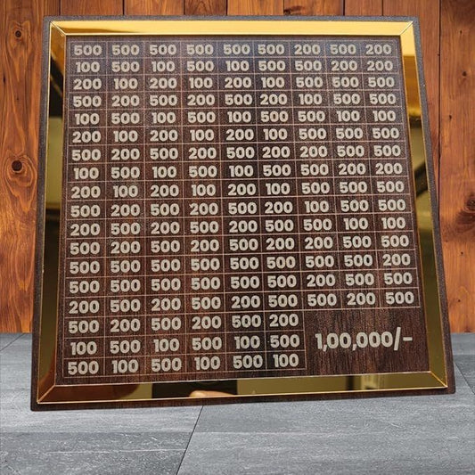 Wooden Money Saving Piggy Bank Box