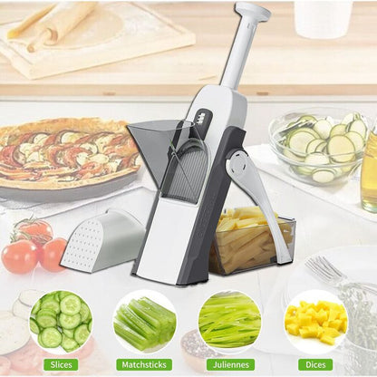 All-in-One Multi-Purpose Mandoline Slicer, Chopper, Dicer for Kitchen