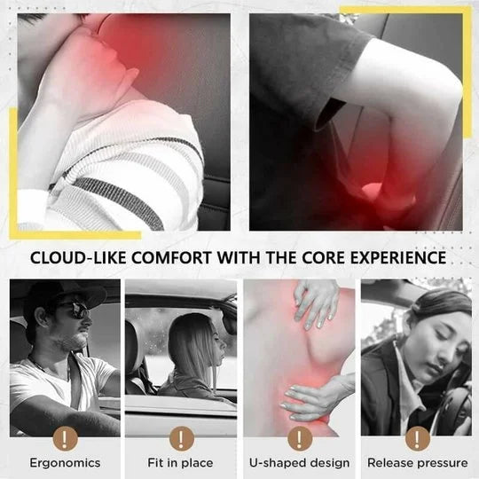 ErgoLux Car Neck Support Pillow