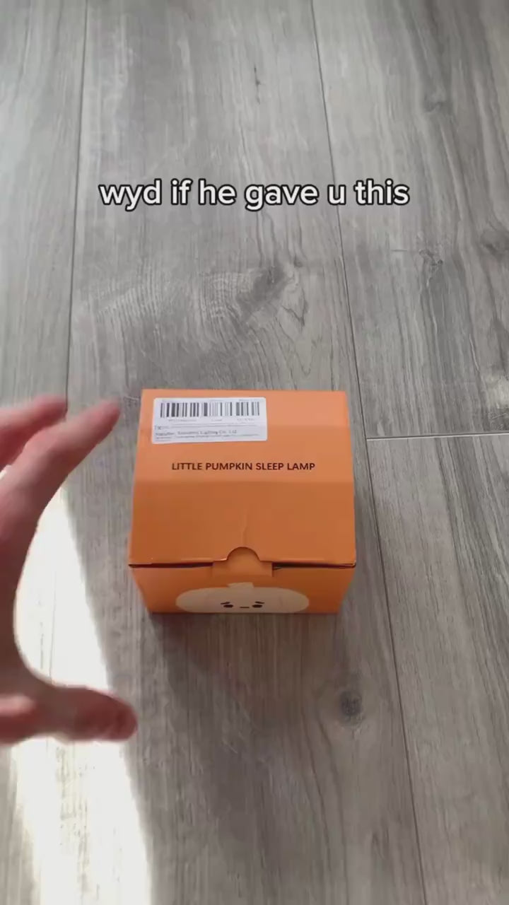 Sad Pumpkin Silicone Lamp