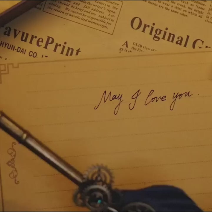 Quill Feather Pen and Ink Set